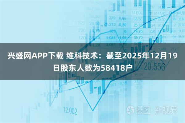 兴盛网APP下载 维科技术：截至2025年12月19日股东人数为58418户