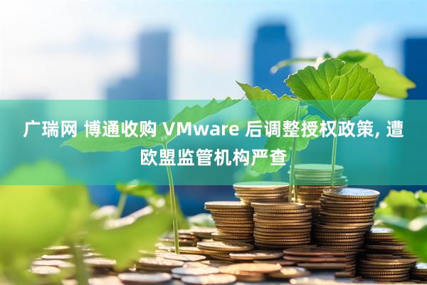 广瑞网 博通收购 VMware 后调整授权政策, 遭欧盟监管机构严查